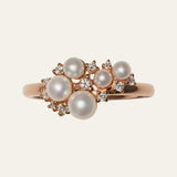Pearl Wing Ring