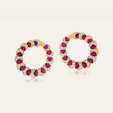 Arc Hoop Earrings