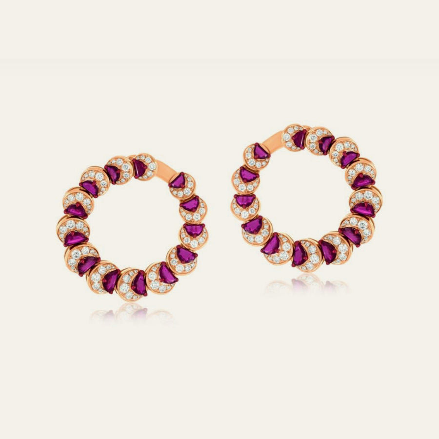 Arc Hoop Earrings