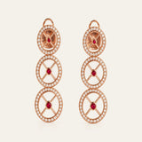 Aureole Graduated Drop Earrings